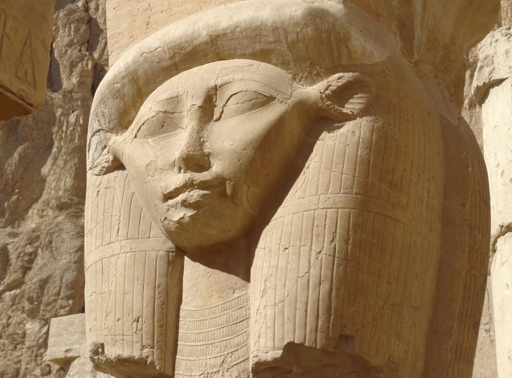 Hathors sculpture