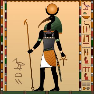 Egyptian god Thoth