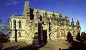 Rosslyn Chapel on Sun Disc