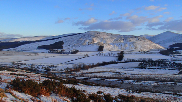Merlindale, Scotland in Winter Raiment