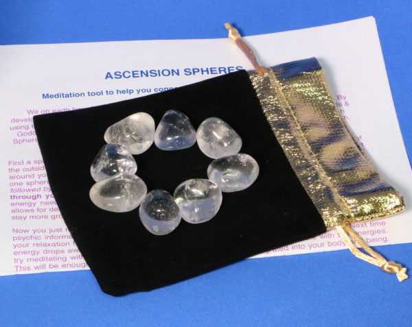 Archangel Michael and Aquamarine ray ascension spheres