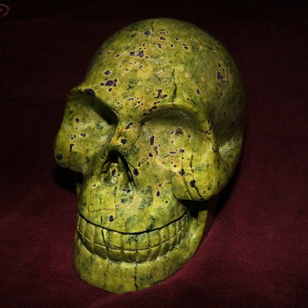 amazonite crystal skull for atlantean healing