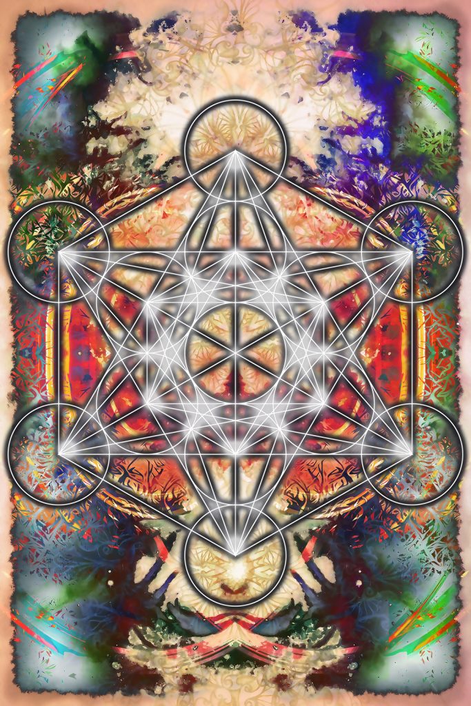 merkaba and metatrons cube