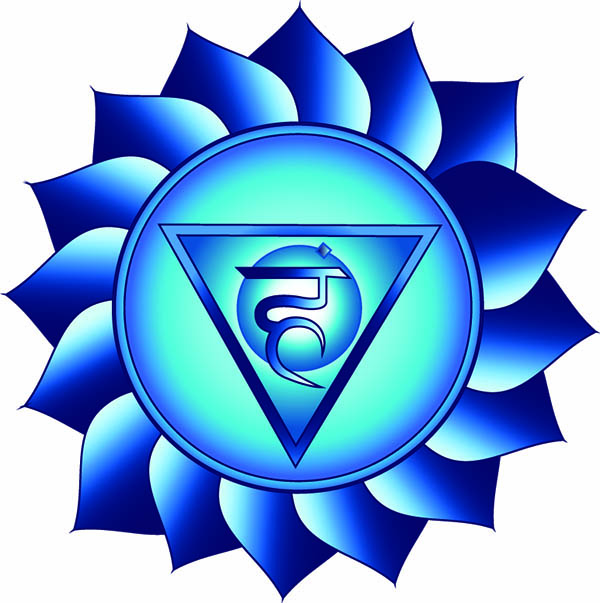 throat chakra symbol