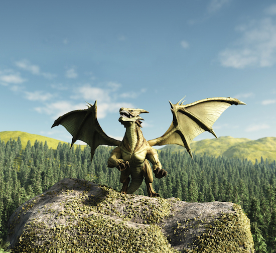 Green Earth Dragon