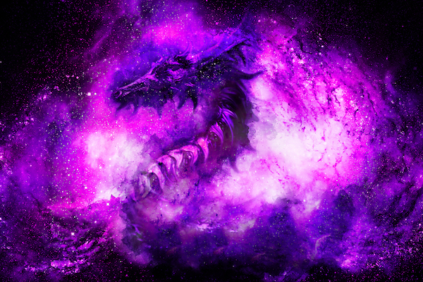 Violet Flame Dragon