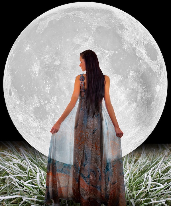 Goddess Selene Full Moon