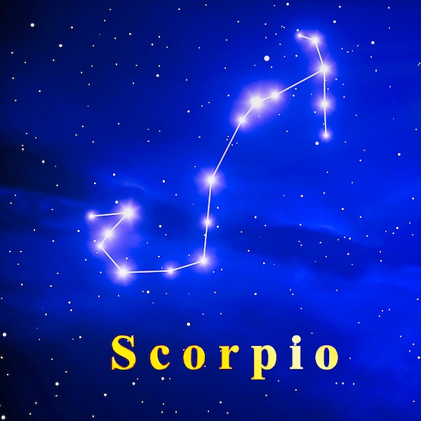 Scorpio star constellation